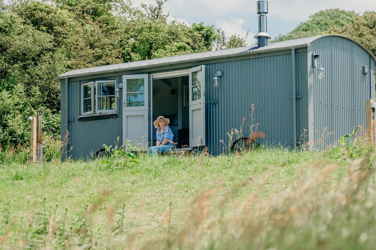 Blatchford Briar - Award Winning Private Shephards Huts With Their Own Secluded Hot Tubs Milton Abbot Екстериор снимка